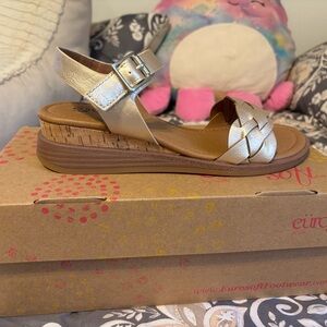 Eurosoft Mckaila Gold sandals